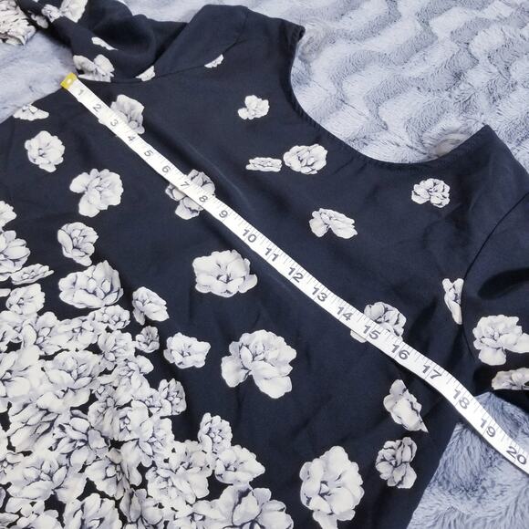 Necessary Clothing Floral Asymmetric Hem Dress - Picture 7 of 8